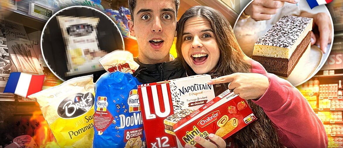 PROVANDO DULCES FRANCESES con MI NOVIA 🇫🇷😋