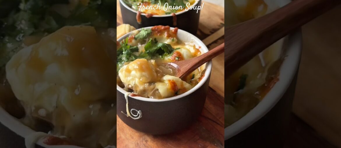 The Classic French Onion Soup