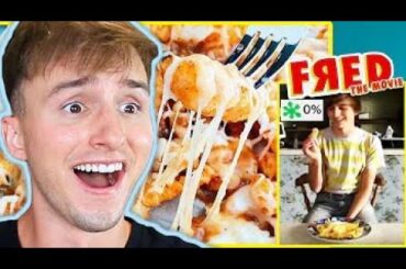 MAKING GOURMET CHEESE FRIES FROM FRED: THE MOVIE (reuploaded)