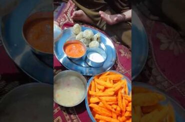 #momos🥟🥟😋🫰& French fry 🍟lover's ♥️ #recipe #youtubeshorts #shortvideo