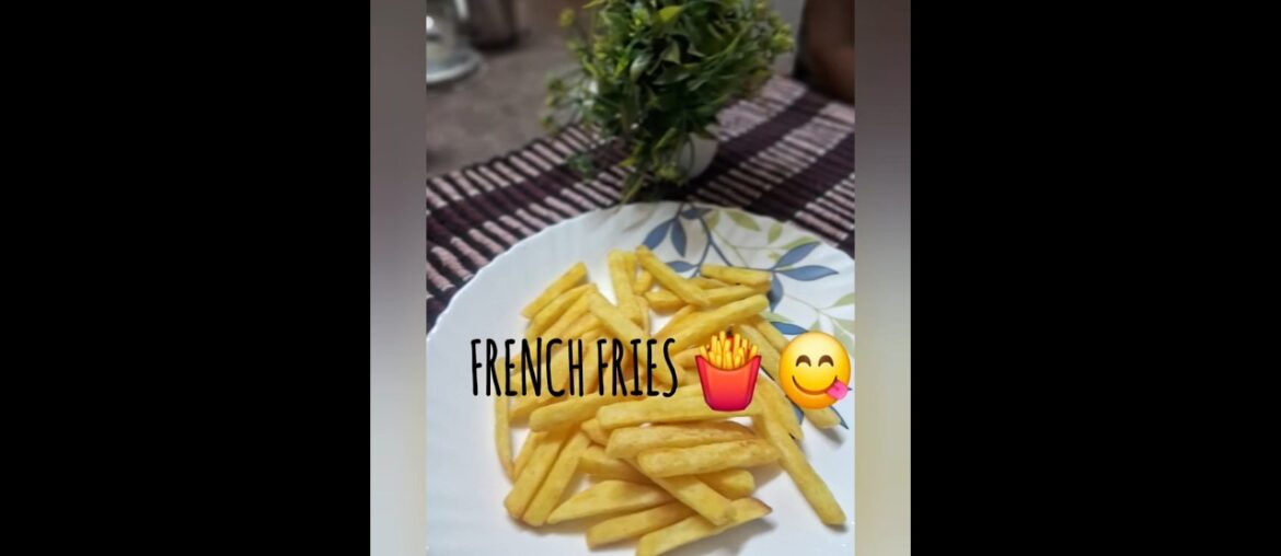 crispy & yummy French fries 🍟 😋easy recipes by ashna # it's me Ashna Hussain #shorts