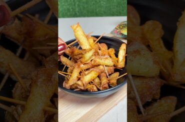 Crispy Potato Roll Chips 😋😍#shorts #ytshorts #youtubeshorts