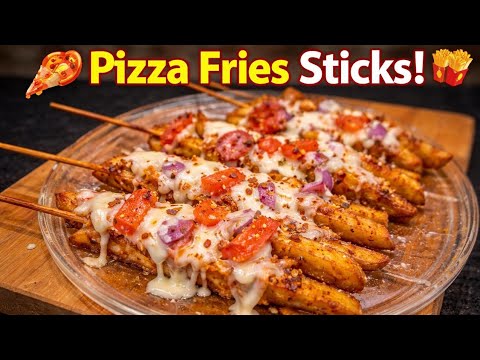 Pizza Fries Sticks Recipe | Loaded French Fries Sticks | Pizza Fries Recipe Pizza Fries Sticks Recipe | Loaded French Fries Sticks | Pizza Fries Recipe