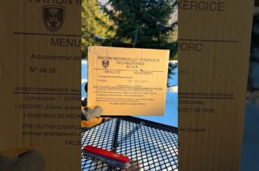 French MRE Review — Better Than Real Food?! 🇫🇷🤯