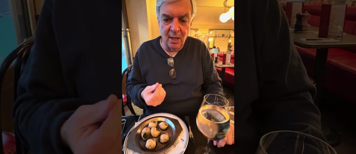 Escargot Paired with Pouilly Fume in Paris