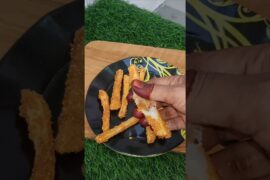 Corn Kurkure French Fries 🍟#shorts#easyrecipes #viralshort