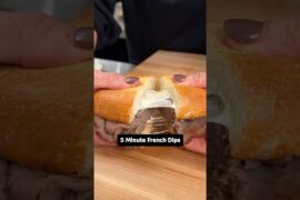 5 Minute French Dips