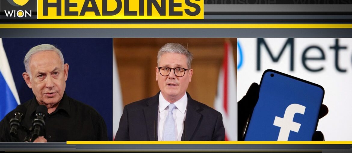 Israel PM To Meet Trump | Starmer Meets Cabinet Seeking Support | WION HEADLINES