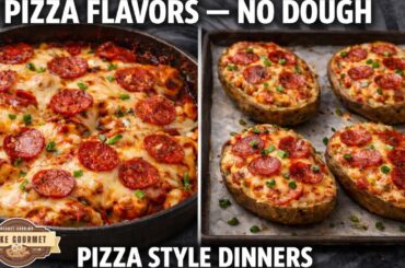 Pizza Without the Pizza | Stuffed Chicken & Twice-Baked Potatoes