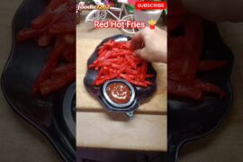 Red Hot French Fries 😋 #frenchfries #shorts #cooking #foodie7262 #trending