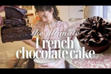 How to Make the Ultimate French Chocolate Cake for Valentine’s ♥️ In My Tiny Parisian Kitchen