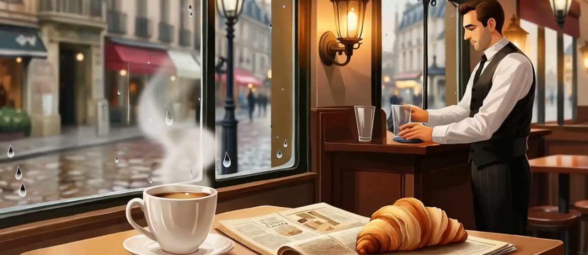 10H 4K ASMR | Busy French Restaurant Ambiance – Clinking Glasses, Chatter & Kitchen Sounds