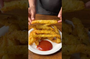 These Leftover Rice Fries Broke The Algorithm 🍟🫣 #shorts #fries