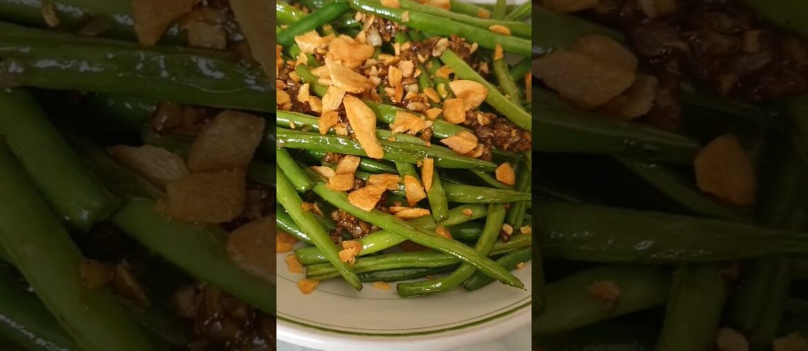 Easy and delicious French beans recipe / #shorts