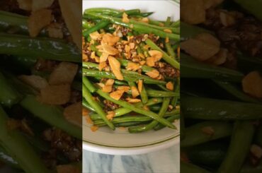 Easy and delicious French beans recipe / #shorts