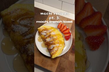 A MOCHI FRENCH TOAST are you kidding 😭 if you want more detailed instructions it’s on my cookpad :)