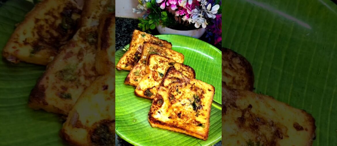 Let's make some quick and flavorful MASALA FRENCH TOAST| Indian style Savory French Toast| #toast