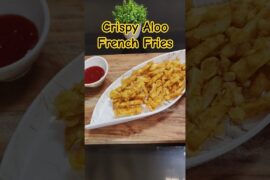 Crispy Aloo Potato French Fries #shorts #viral #recipe #cooking #ytshorts #trending #foodie #fyp