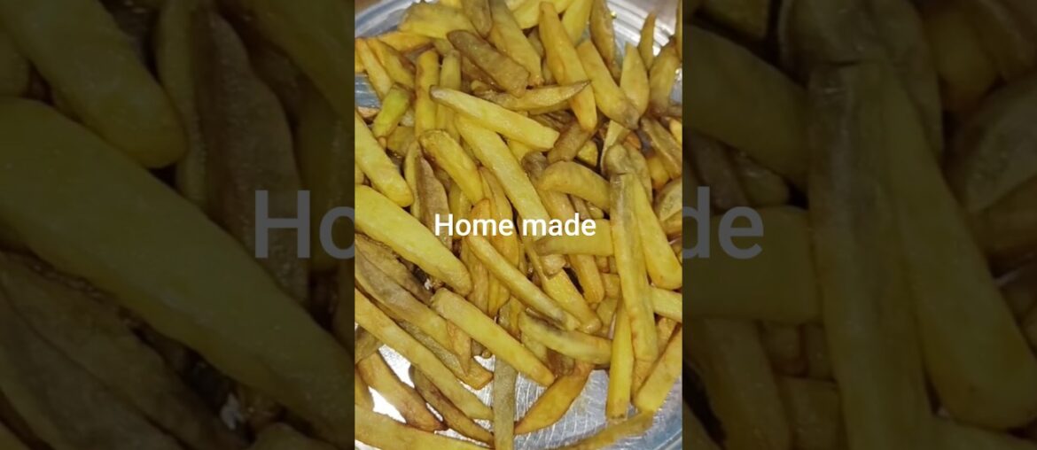 home made french fries and frozen recipe #food #viralvideo #recipe #cooking #french #frenchie
