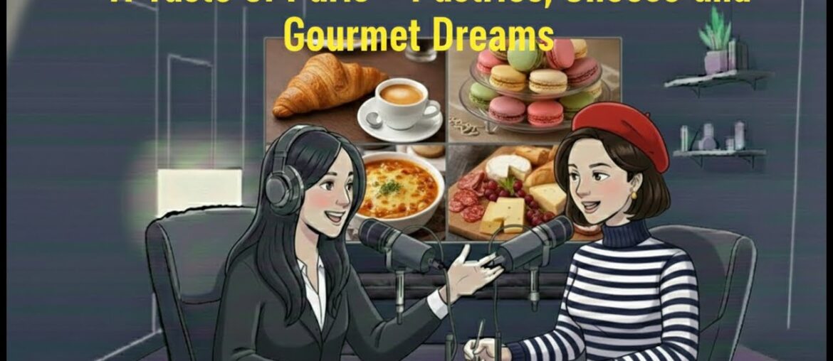 【English Learning】A Taste of Paris – Pastries, Cheese, and Gourmet Dreams