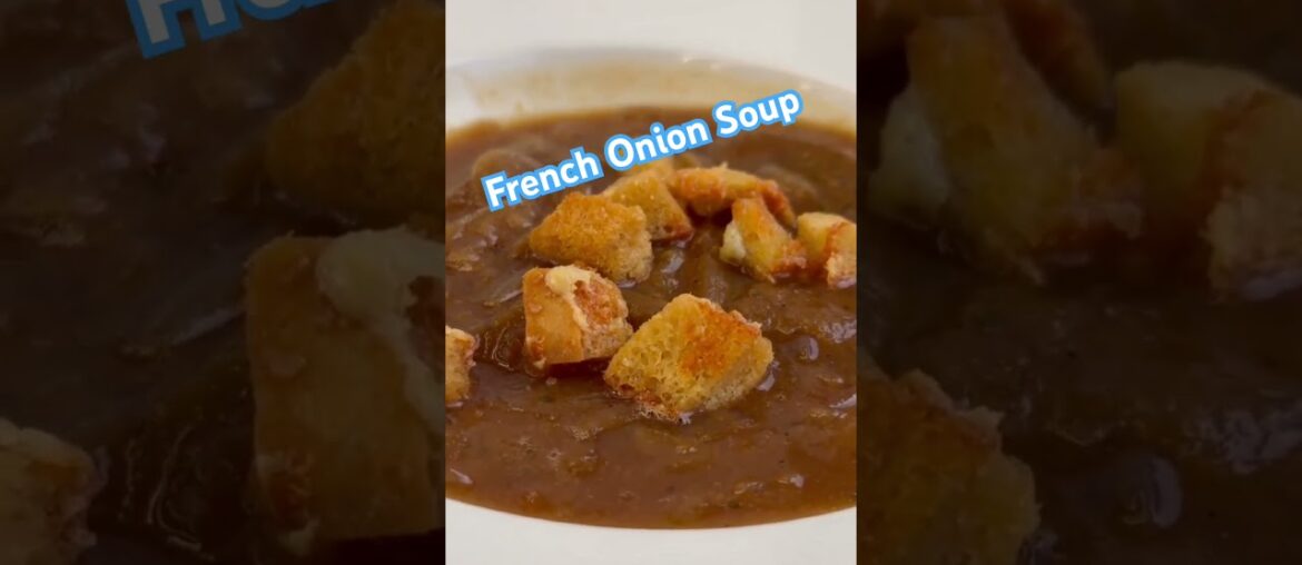 French Onion Soup - GWR Pullman Dining