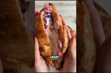 Berry Stuffed Croissant French Toast