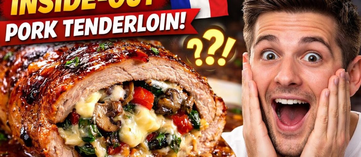 This French Pork Tenderloin Recipe Is Genius! Juicy, Cheesy & Easy