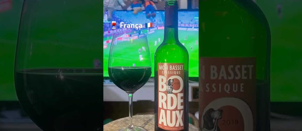 🍷 Mon Basset Classique Bordeaux 🍇 Merlot Cabernet Sauvignon e Cabernet Franc 2019 França #france