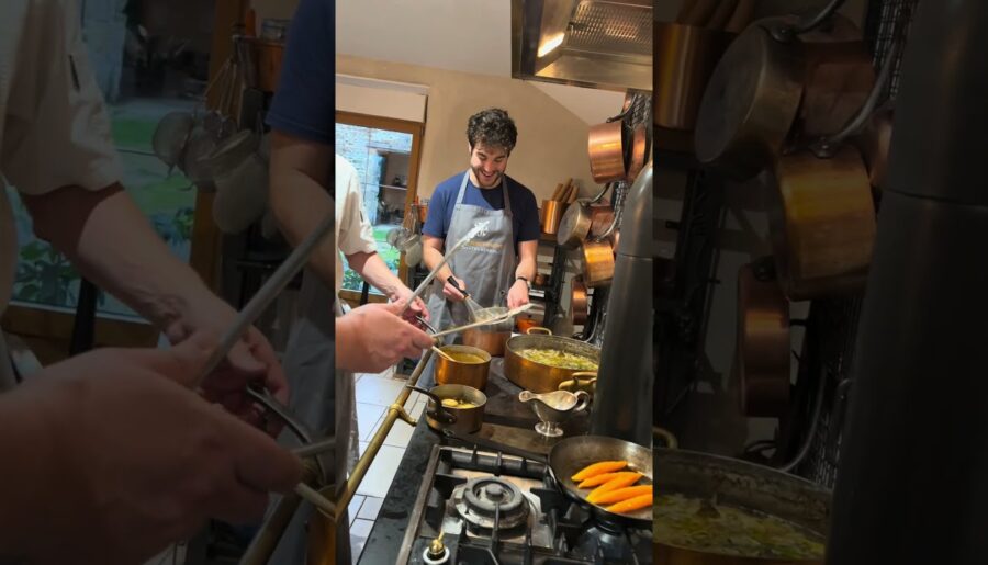 Cooking with Traditional Copper Pots | French Kitchen Tools #cookingschool #cookingretreat