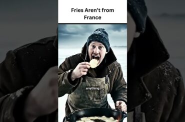 The Shocking Origin of French Fries #foodfacts #foodhistory #history #burger