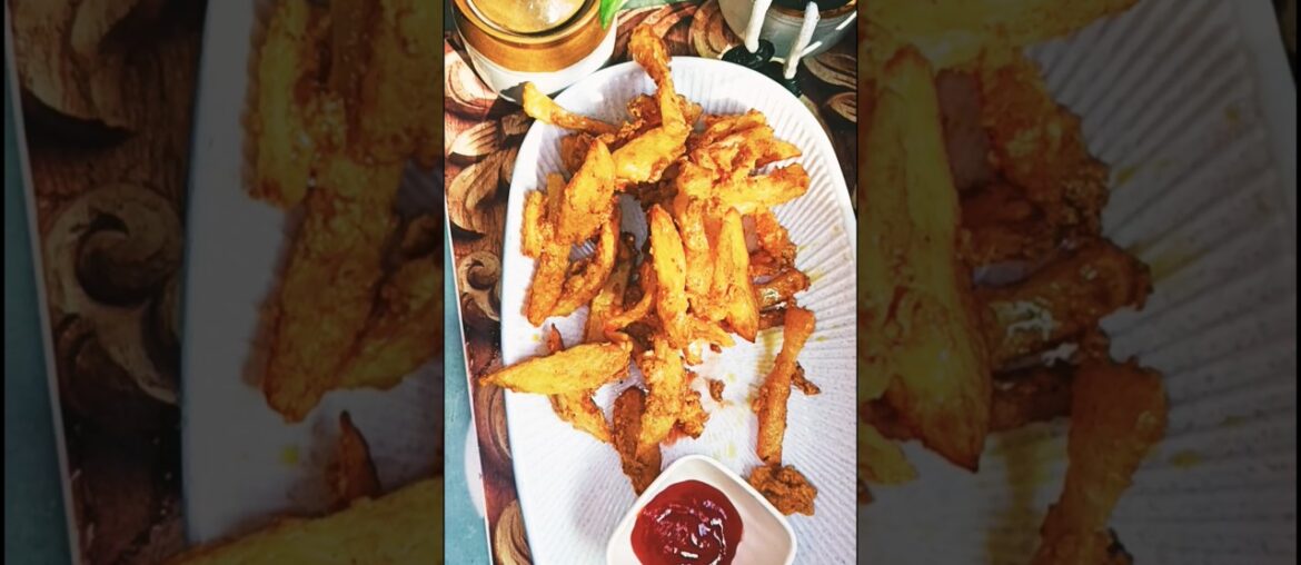 French fries Recipe #shorts #frenchfries#asmr #shortsfeed  #homemade #foodie #instareels #viral