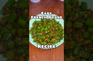 Simple si French Beans, taste aisa jo dil jeet le 😍🥗 | Healthy & Desi Style #shorts #youtube #share