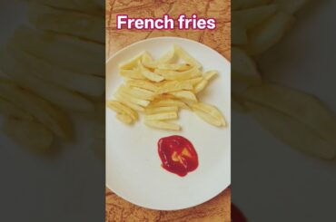HOME MADE FRENCH FRIES🍟 😘🫰🫶#food #cooking #frenchfries #chandu #shorts #viralvideo # #frenchchef #