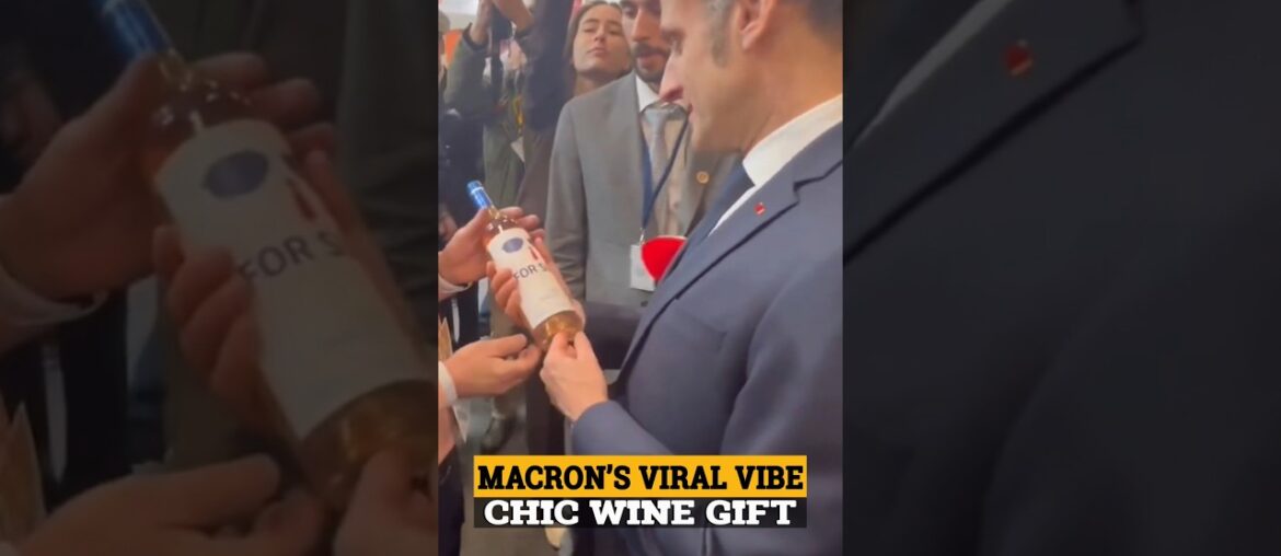 MACRON’S TOP GUN VIBE! Viral Gift Stuns President #Macron #France #Viral #TopGun MACRON’S TOP GUN VIBE! Viral Gift Stuns President #Macron #France #Viral #TopGun