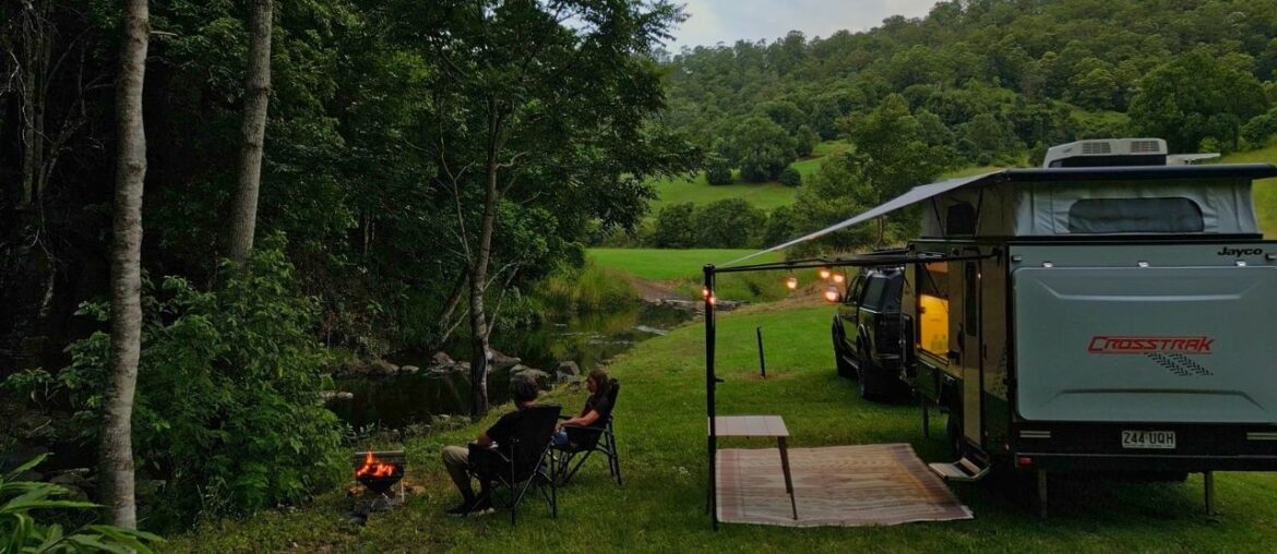 Van Camping beside a Rainforest Creek | Gourmet Campfire Cooking | A4 Wagyu & Saganaki Van Camping beside a Rainforest Creek | Gourmet Campfire Cooking | A4 Wagyu & Saganaki