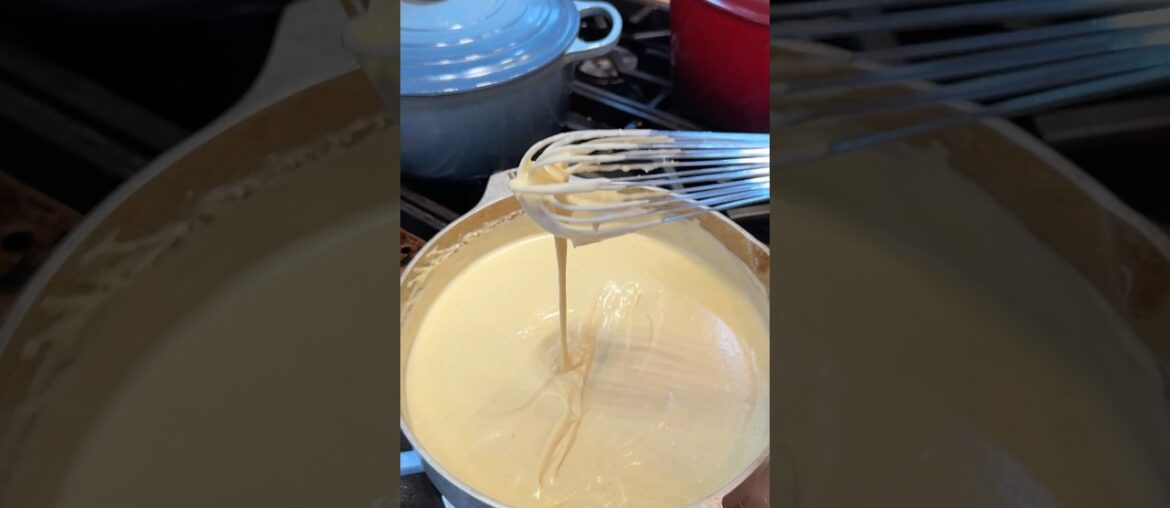 How to make a béchamel sauce
