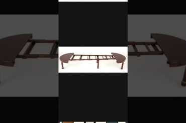 Antique French Dining Table Extending Mahogany