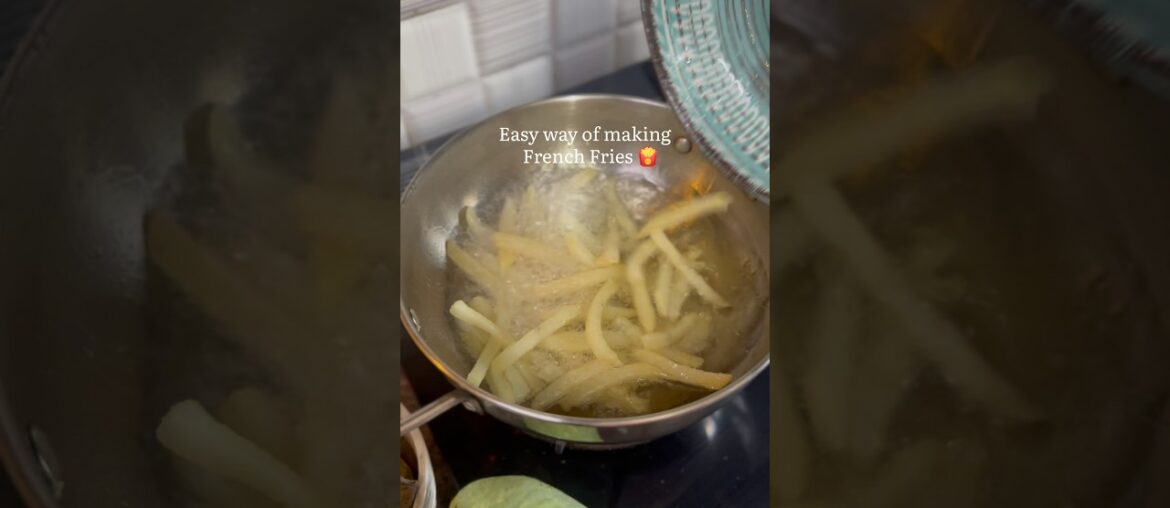 Crispy French Fries ❤️ #ytshorts #frenchfries #recipe
