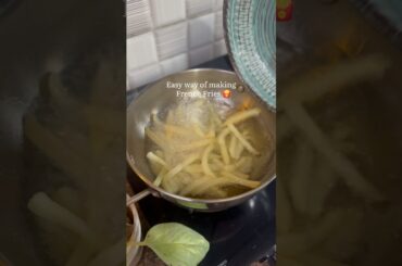 Crispy French Fries ❤️ #ytshorts #frenchfries #recipe