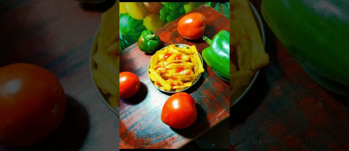 French fries 2 minutes me ready crispy and healthy #youtubeshorts #cookingchannel #recipe