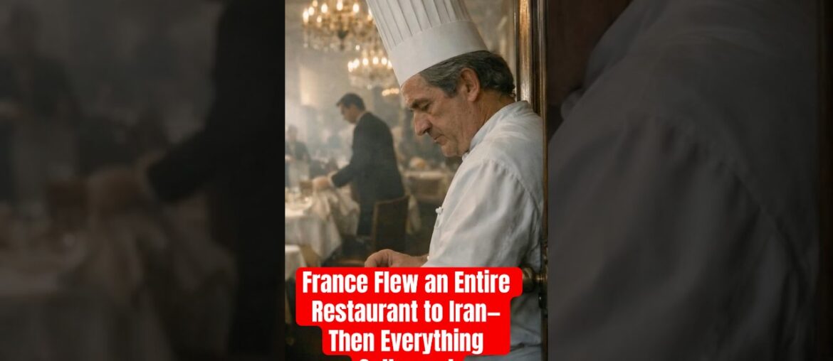 France Flew an Entire Restaurant to Iran—Then Everything Collapsed