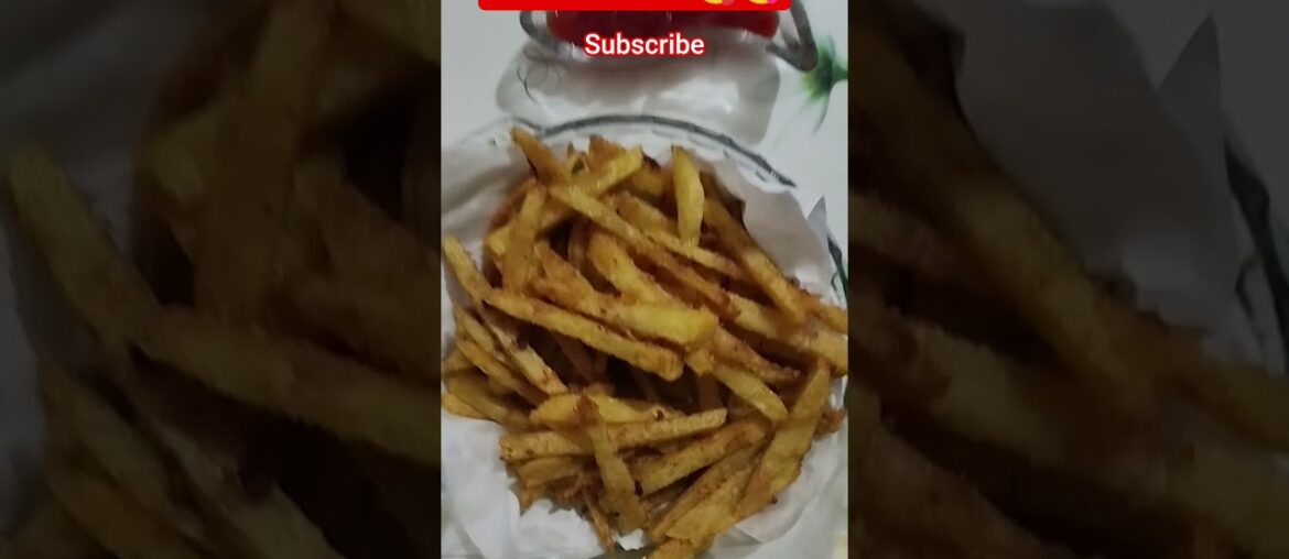 😋😍 Yummy French Fries Easy to make recipe #cooking #tasty #yummy #recipe #desifood