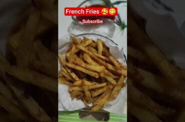 😋😍 Yummy French Fries Easy to make recipe #cooking #tasty #yummy #recipe #desifood