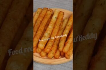 Home made French fries🍟// Food recipes by Divya Reddy
