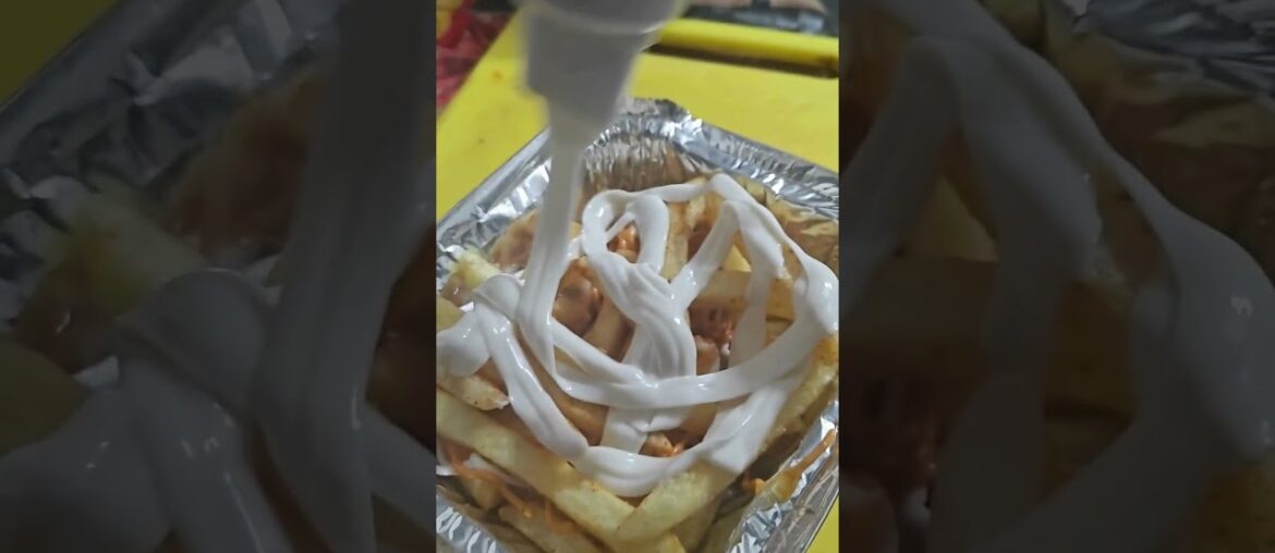 Cheese French Fries 🧀🍟 | Crispy Fries with Loaded Cheese | Street Style #cloudkitchen #ajmerfood