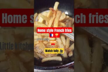 French🍟@ home #shorts #viral #food #trending #trendingshorts #cooking #frenchfries #viralvideos #fry