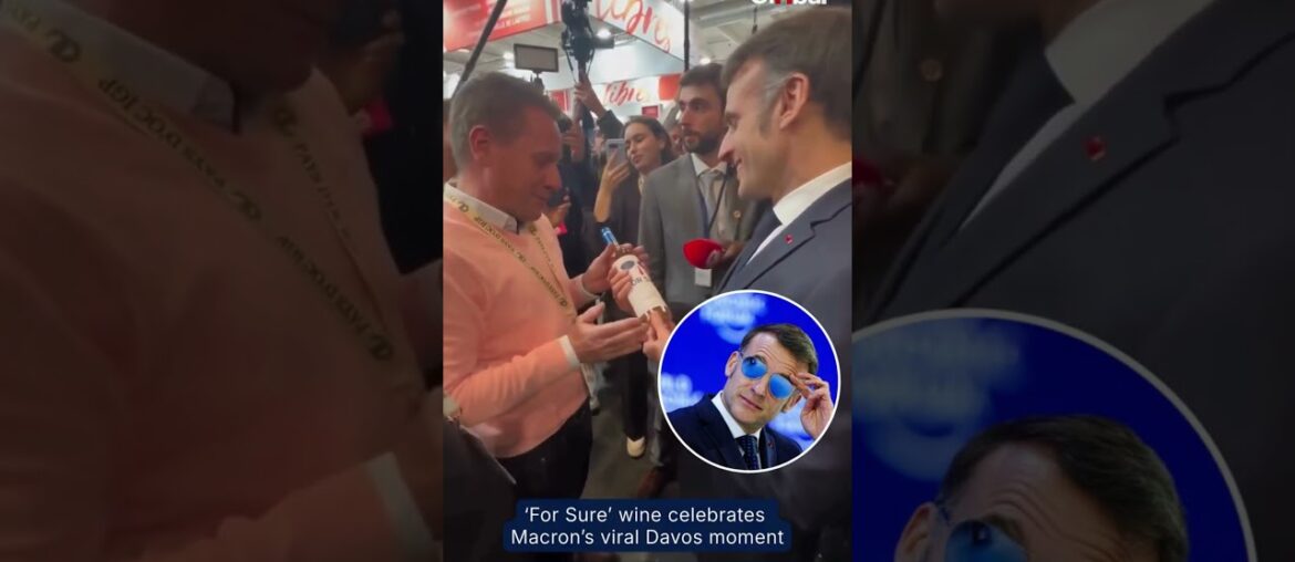 French Winemaker Gifts Macron Meme-Inspired Rosé After Tariff Clash Goes Viral French Winemaker Gifts Macron Meme-Inspired Rosé After Tariff Clash Goes Viral