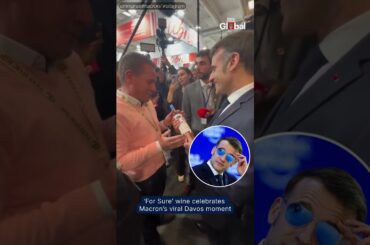 French Winemaker Gifts Macron Meme-Inspired Rosé After Tariff Clash Goes Viral