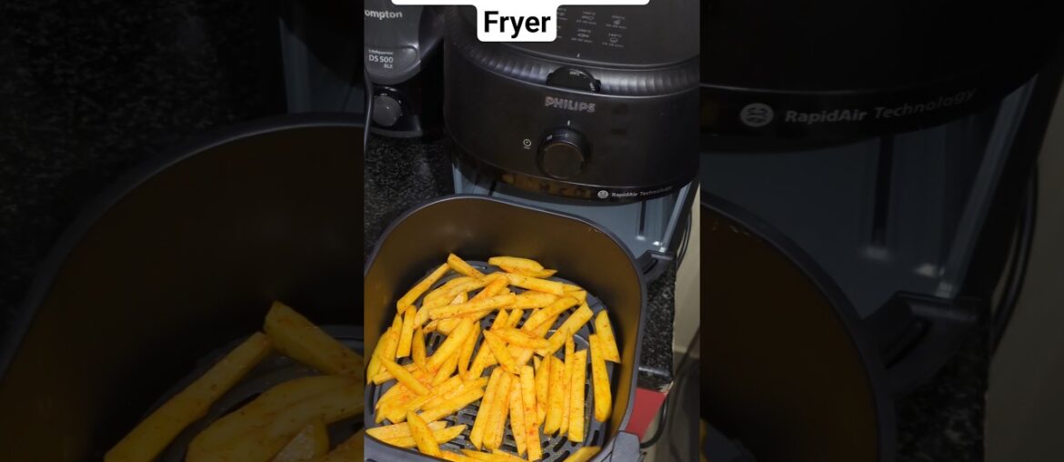 French Fries in Air Fryer Recipe Quick and Tasty 🤤 #frenchfries #airfryer #cooking #homemade #love