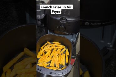 French Fries in Air Fryer Recipe Quick and Tasty 🤤 #frenchfries #airfryer #cooking #homemade #love